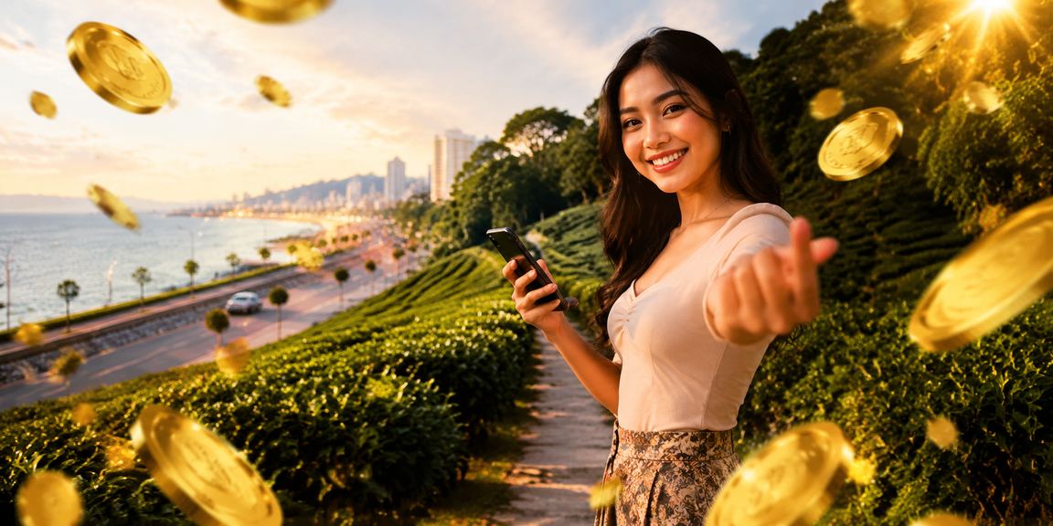 Kuantan user playing online casino games on a mobile phone at kiss88
