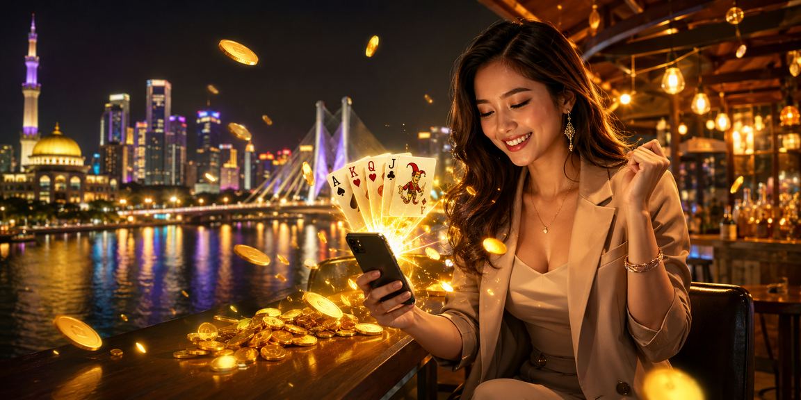 Selangor user enjoying online gaming on the kiss88 platform via mobile phone